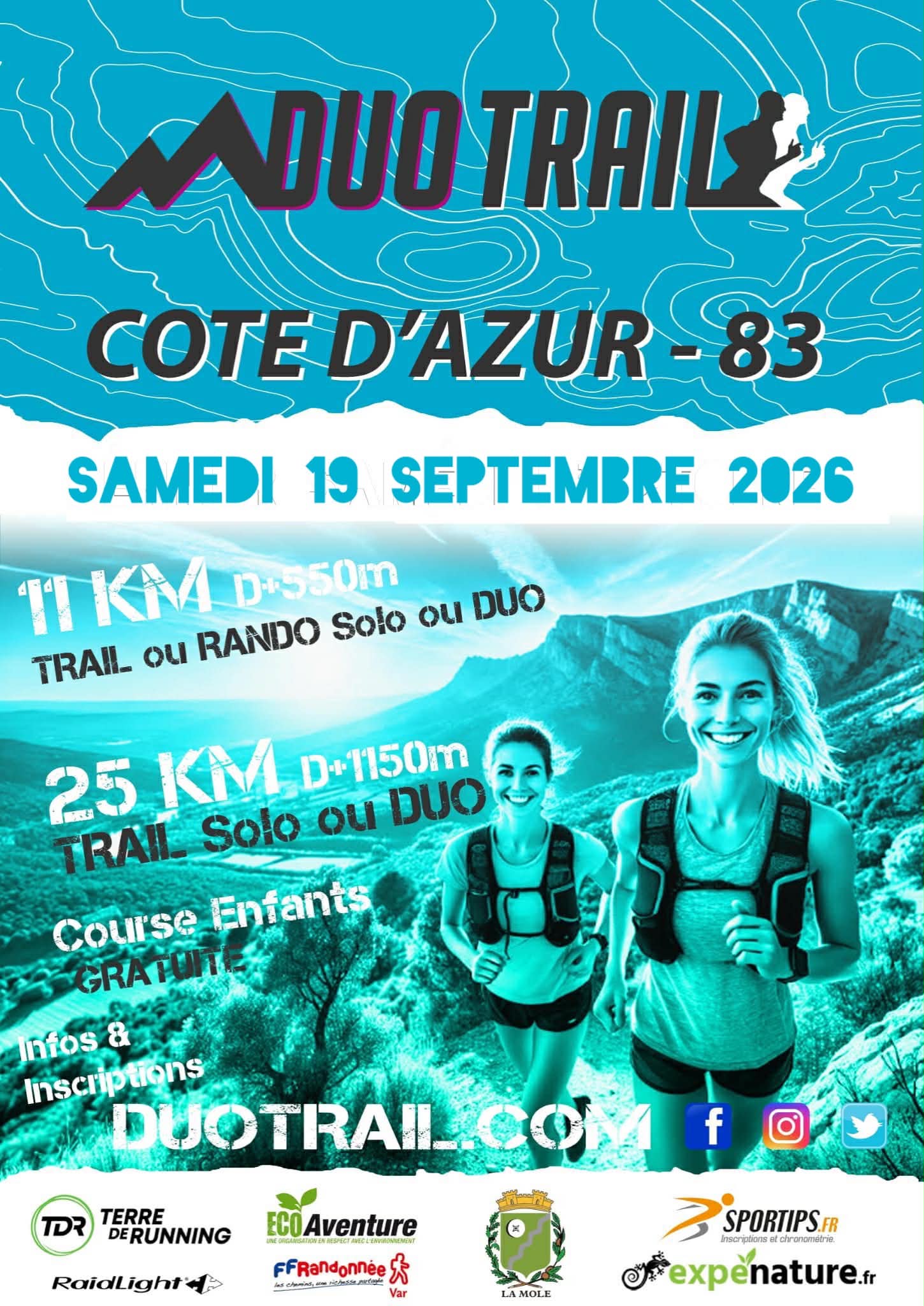 Duo Trail Côte d’Azur
